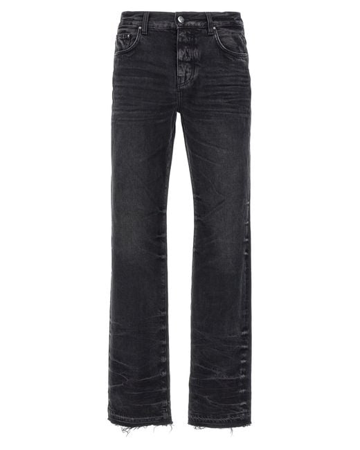 Amiri Blue Release Hem Jeans for men