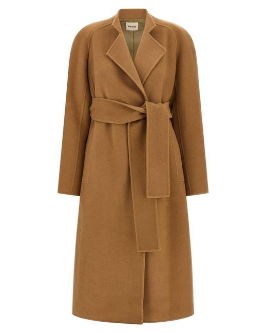 Khaite Natural Deena Coat