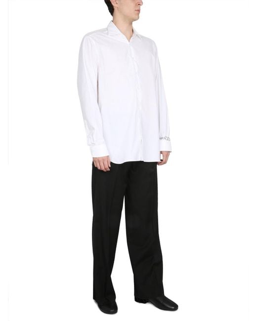 Raf Simons White Classic Shirt Cotton for men