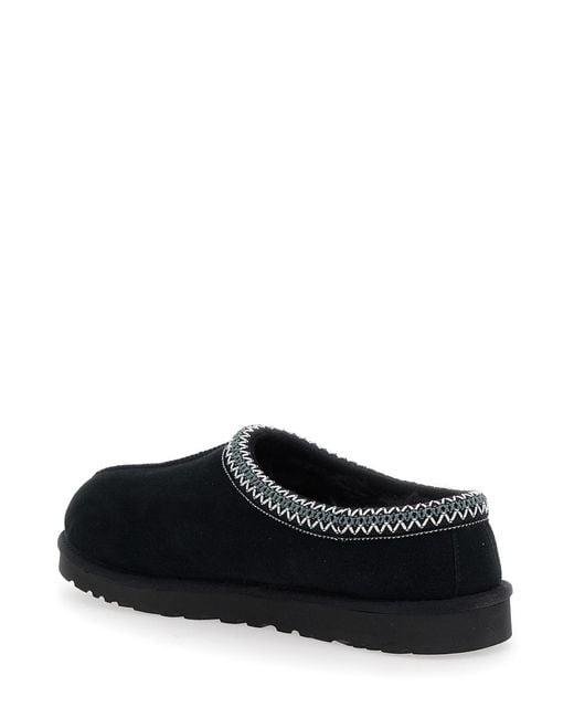 Ugg Black Mule Tasman Suede for men