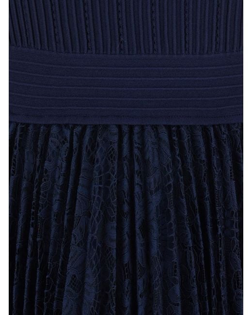 Jonathan Simkhai Blue Dress Tech Fabric