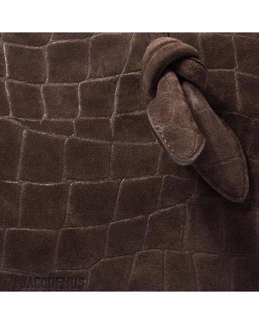 Jacquemus Brown Tourism Bowling Bag