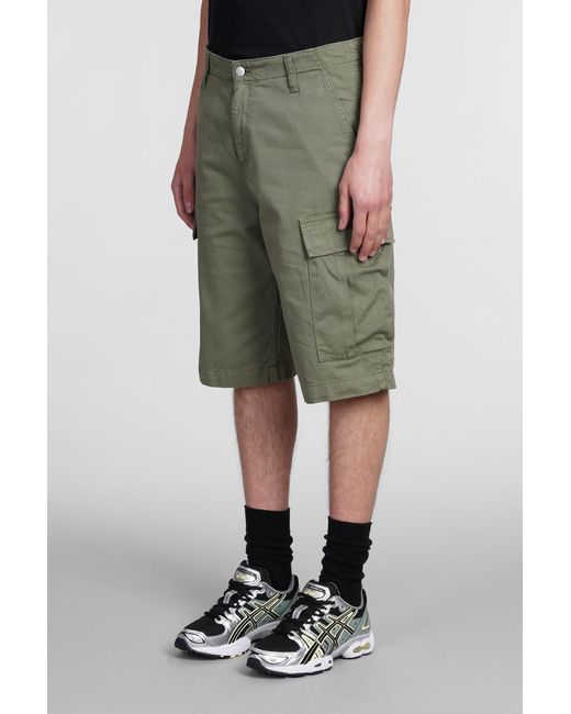 Carhartt Shorts In Green Cotton for men