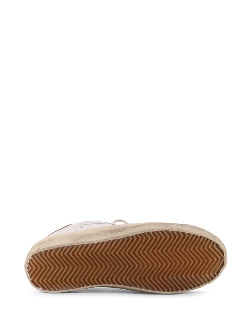 Golden Goose Deluxe Brand White Super-Star Classic With List Low-Top Leather Sneakers