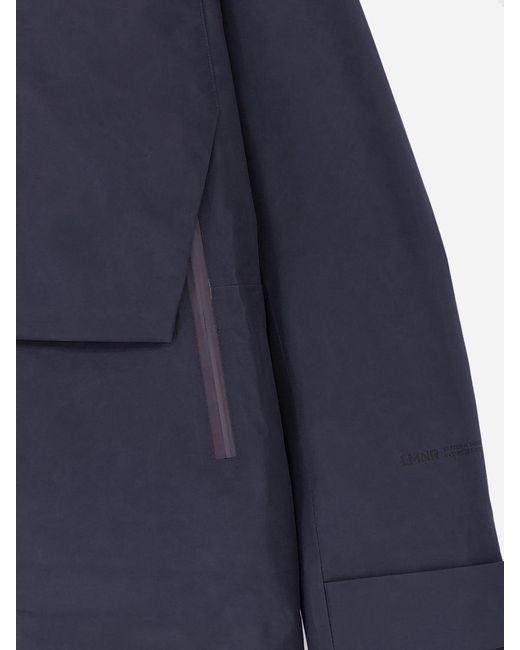 Laminar Blue Waterproof Jacket With Padding for men