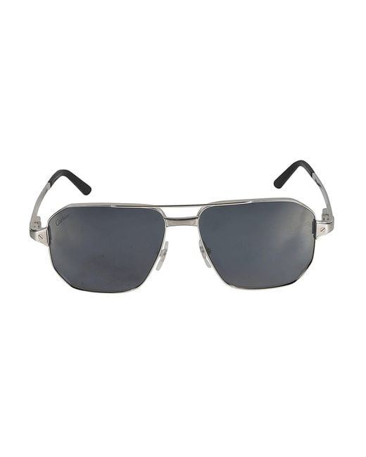 Cartier Blue Aviator Sunglasses for men
