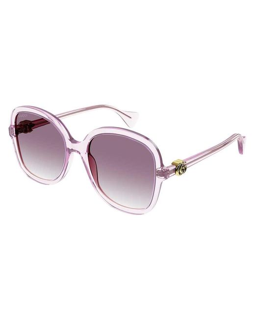 gucci glasses purple