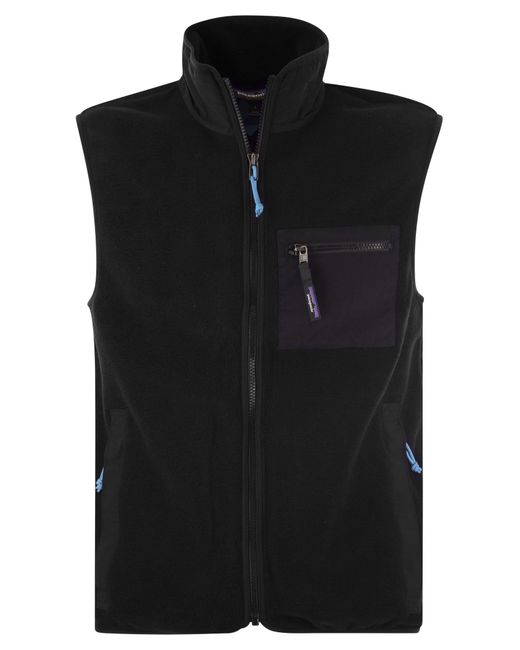 Patagonia Fleece Vest in Black for Men Lyst