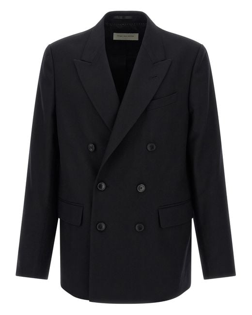 Dries Van Noten Black 'Buforden' Blazer for men