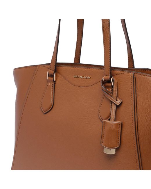 MICHAEL Michael Kors Brown Leather Tote Bag Satchel