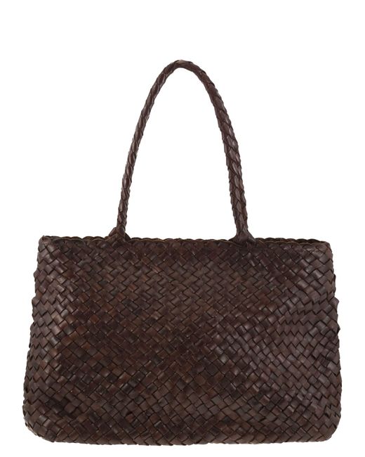 Dragon Diffusion Brown Vintage Mesh Tote