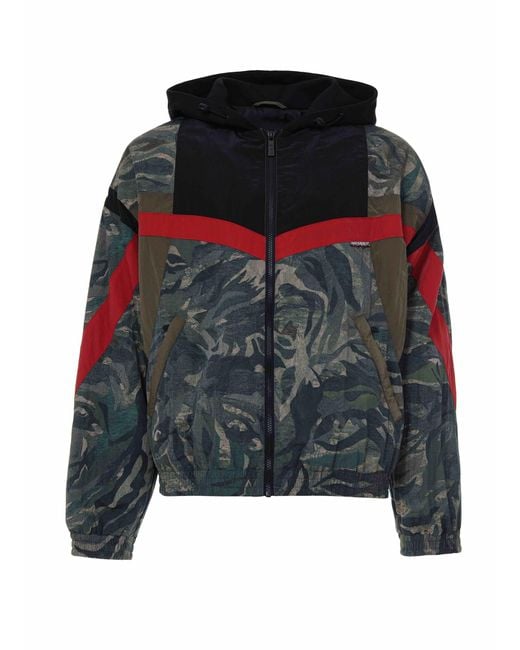 Roberto Cavalli Black Just Cavalli Down Jacket for men