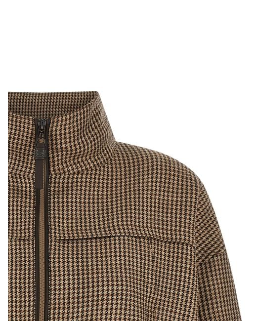 Brunello Cucinelli Brown Virgin Wool Jacket Clothing