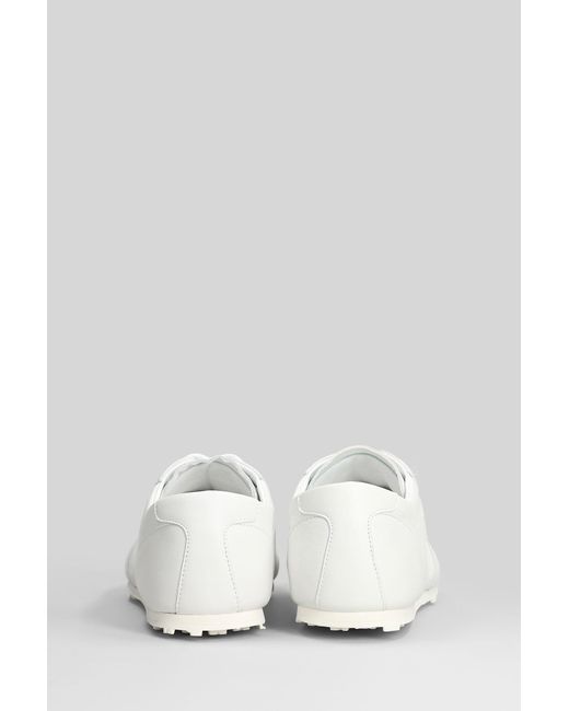 Marni White Softy Soccer Sneakers for men
