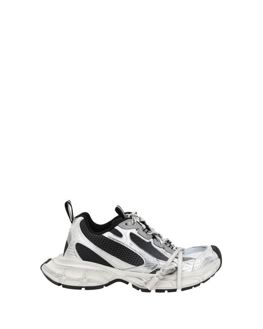 Balenciaga White 3Xl Chunky Sneakers Upper: Polyurethane Trainers for men