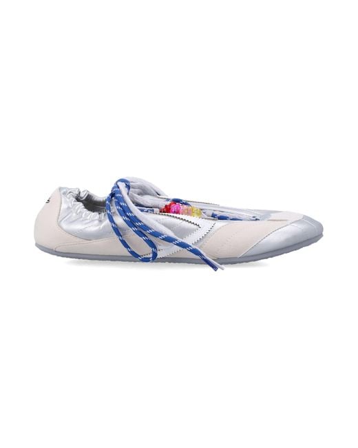 PURAAI Blue Lizard Vegan Sneakers