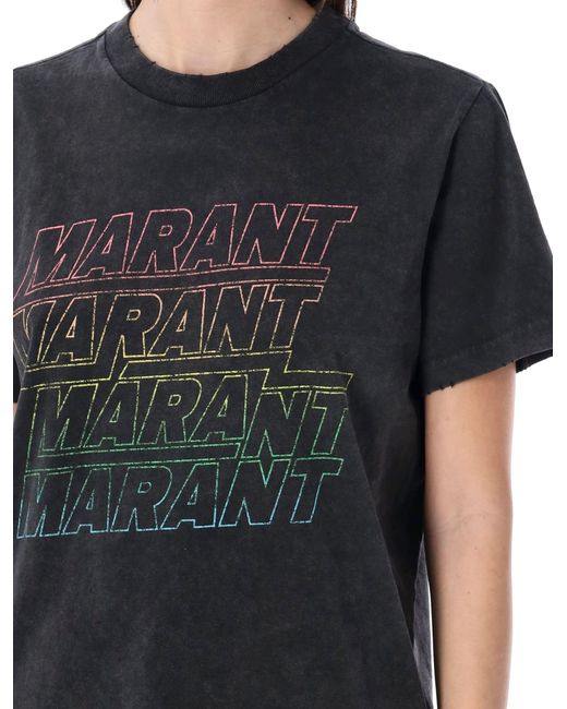 Isabel Marant Black Zoeline T-Shirt