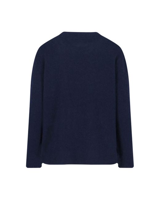 Sibel Saral Blue Camel Blend Knit