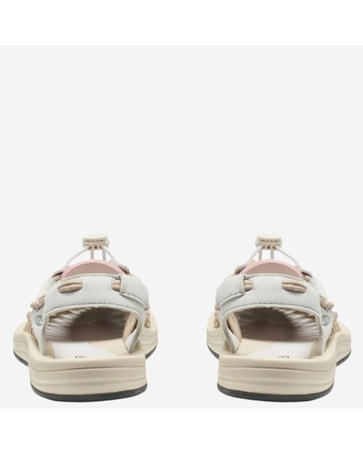 Keen Metallic Sandals Uneek Leather And Textile