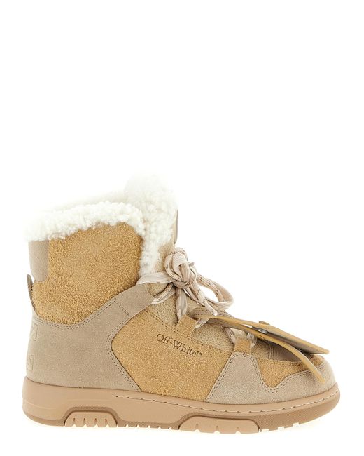 Off-White c/o Virgil Abloh Natural Winter' Ankle Boots