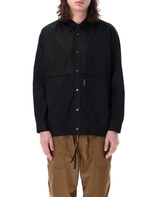 Comme des Garçons Black Concealed Pockets Shirt for men