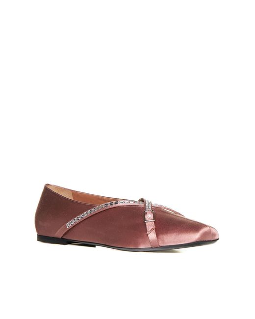 D'Accori Pink Flat Shoes
