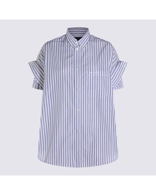 Balenciaga Blue Shirts _Co