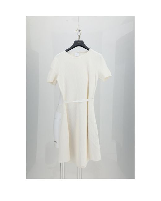 Dior Gray Knitwear Dress
