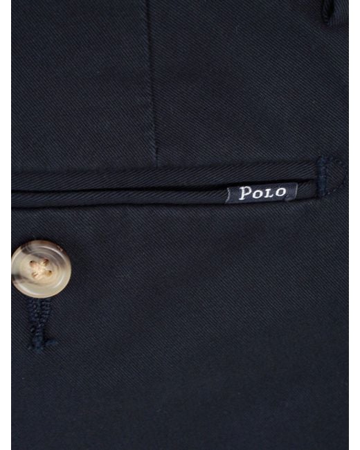 Polo Ralph Lauren Gray Logo Detailed Stretch Shorts for men
