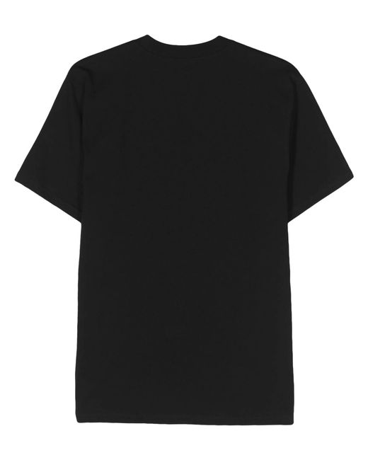 Carhartt Black Fixed Bugs Organic-cotton T-shirt for men