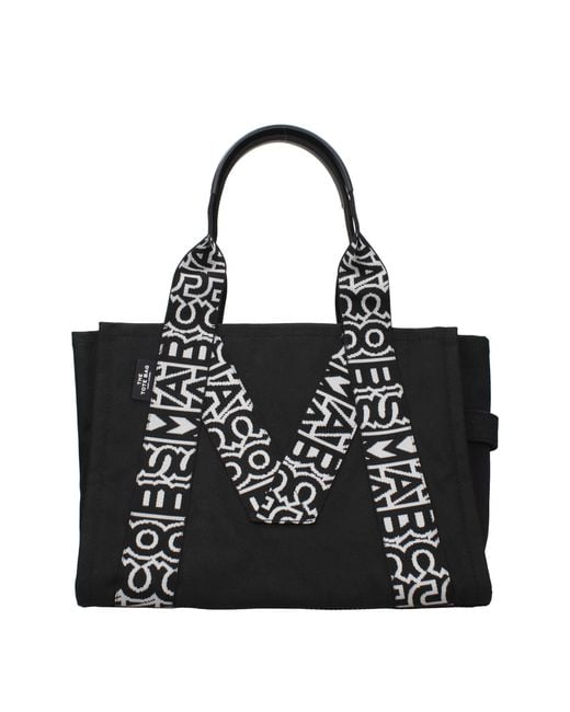 Marc Jacobs Black Fabric Shoulder Bag