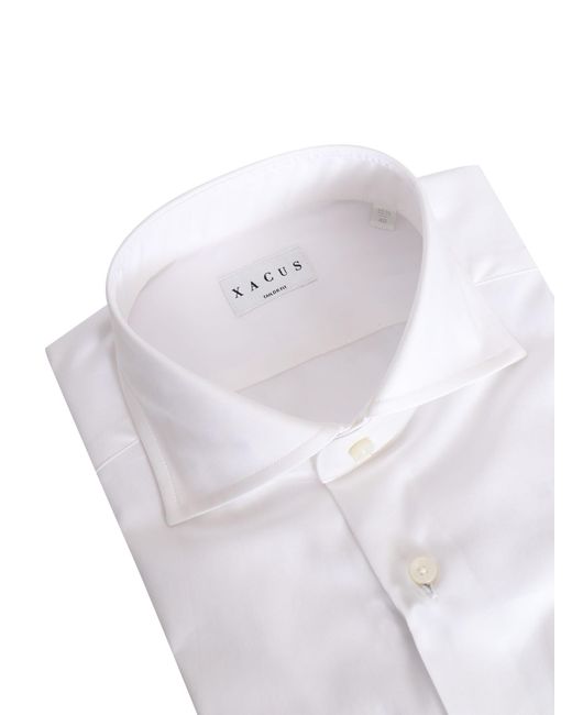 Xacus White Shirt With Pockets for men
