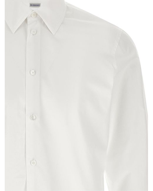 Burberry White 'Sam' Shirt for men