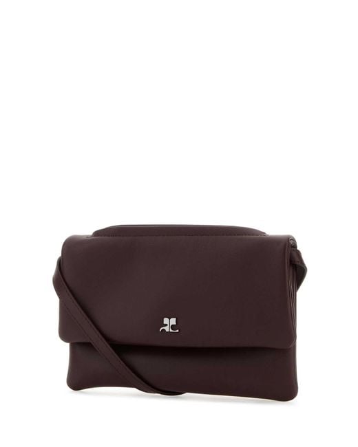 Courreges Purple Shoulder Bags