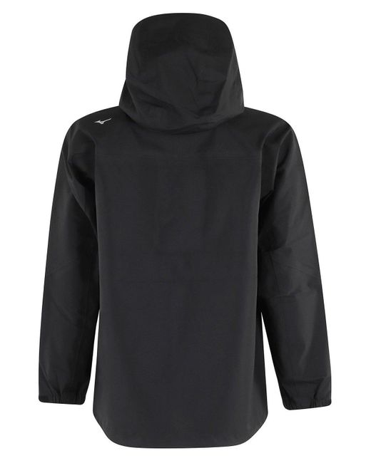 Mizuno Black Gore-Tex Hooded Jacket for men