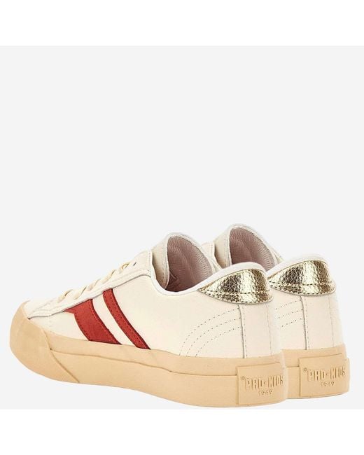 Pro Keds Red Royal Classic Leather Sneakers Upper: Ac-Leather Trainers