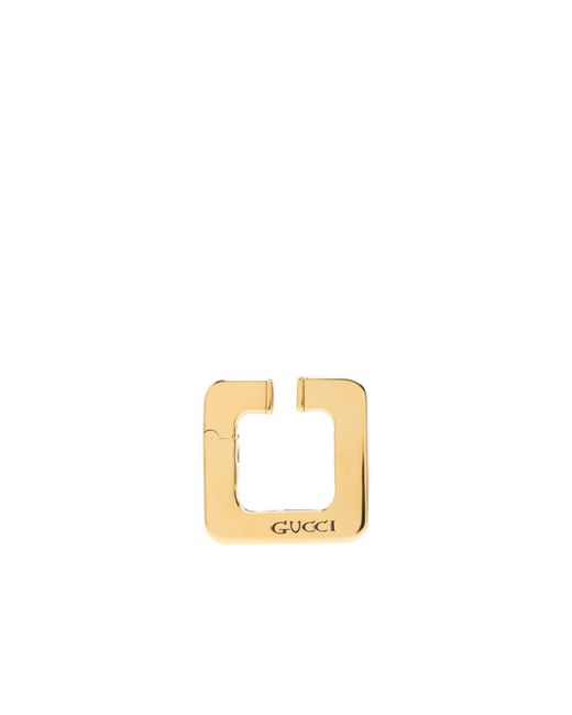 Gucci Metallic Logo Cuff Earring