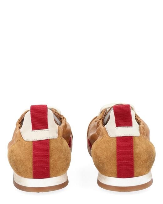 Uma Wang Brown Leather Sneaker Trainers