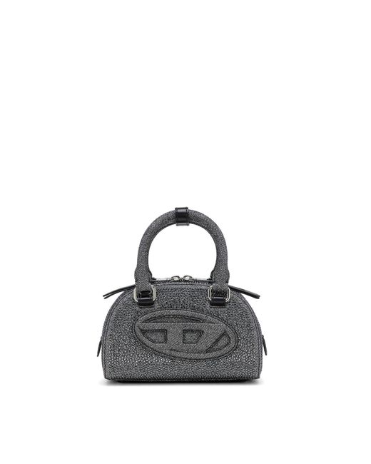 DIESEL Black Mini Shoulder Bag 1Dr Dome Handbags