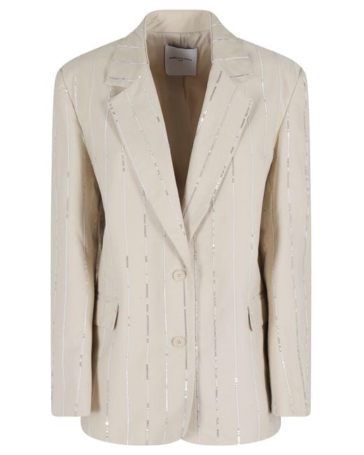 Isabelle Blanche Natural Giacca Cotone