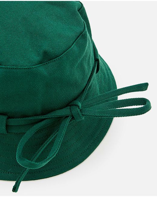 Jacquemus Green Le Bob Gadjo Cotton Bucket Hat