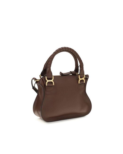 Chloé Brown Calf Leather Bos Taurus Handbag