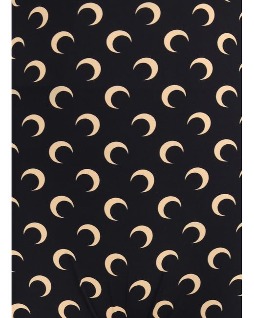 MARINE SERRE Black Moon Jumpsuit