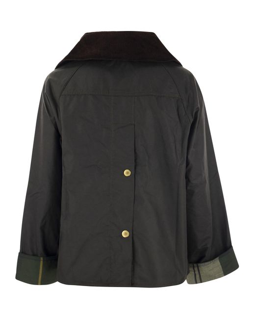 Barbour Catton - Waxed Jacket in Black | Lyst