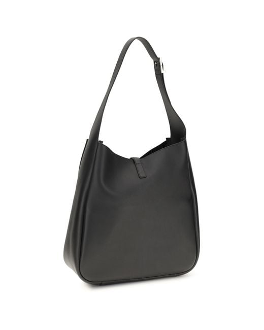 Saint Laurent Black Le 5 À 7 Large Shoulder Bag