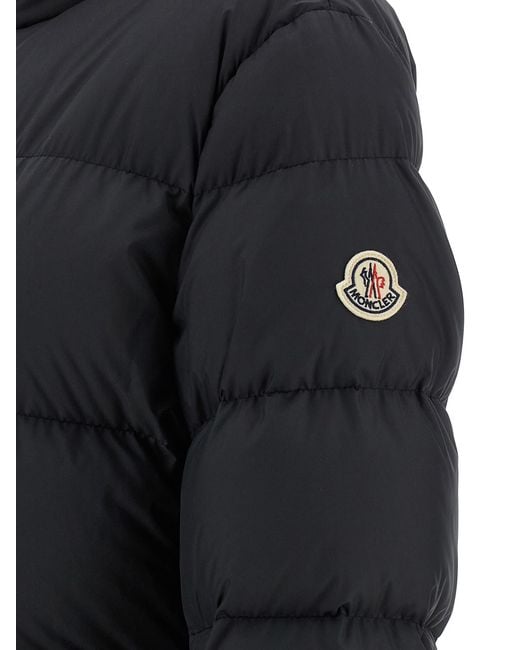 Moncler Black Dourbe Down Jacket