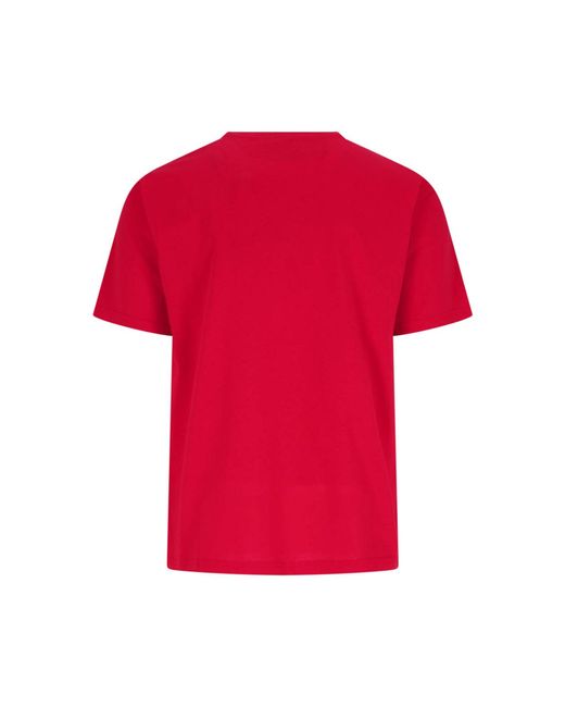 Valentino Red T-Shirts And Polos Cotton for men