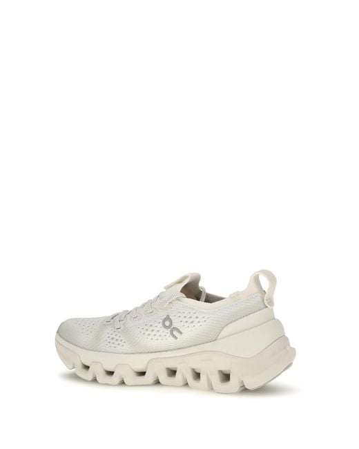 On Shoes White Cloud X Tempo Ivory