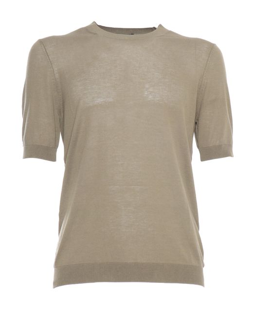 Ballantyne Natural Knit T-Shirt for men