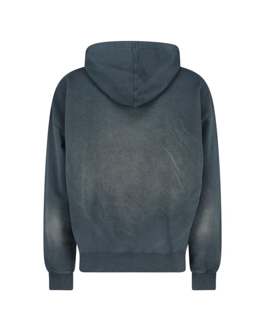 Golden Goose Deluxe Brand Blue Hoodie for men